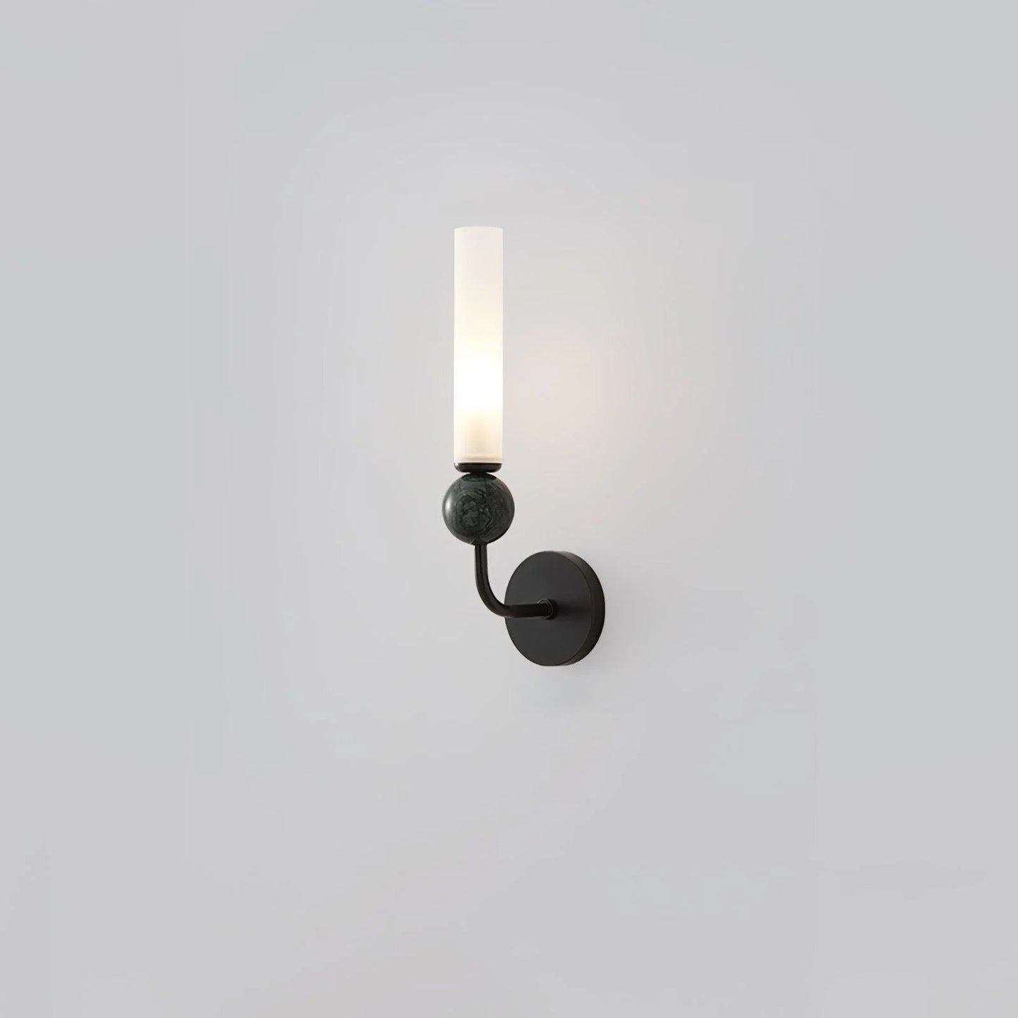 MarbleGlow | Elegant Brass Wall Sconce Lighting with Acrylic Shade 15