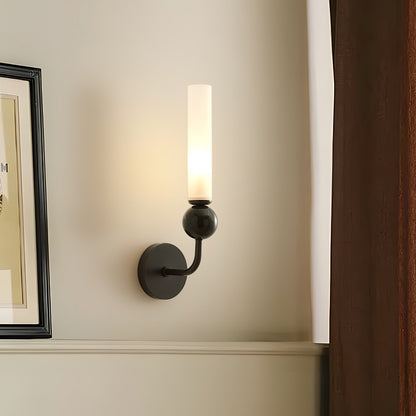 MarbleGlow | Elegant Brass Wall Sconce Lighting with Acrylic Shade 4
