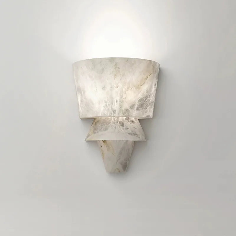 Elegant Stone Wall Light for Ambient Home Lighting - Lusomart