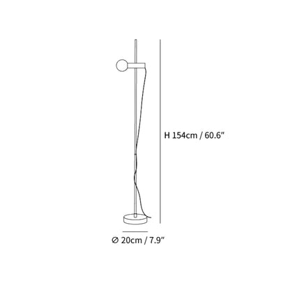 MarbleGlow | Elegant Modern Arc Floor Lamp with Curved Steel Accent 2