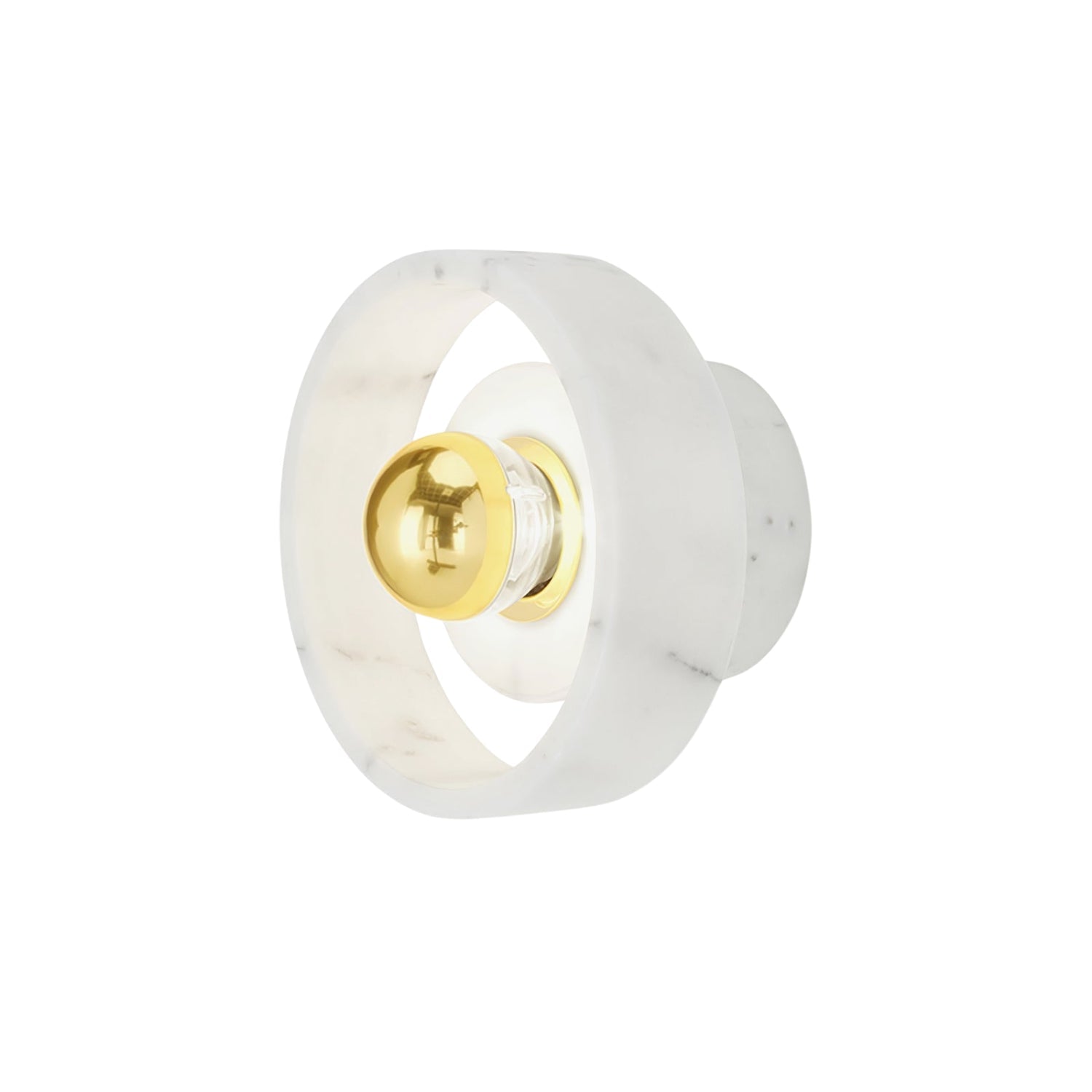 Luxury LED Bathroom Sconce with Marble Finish - Lusomart