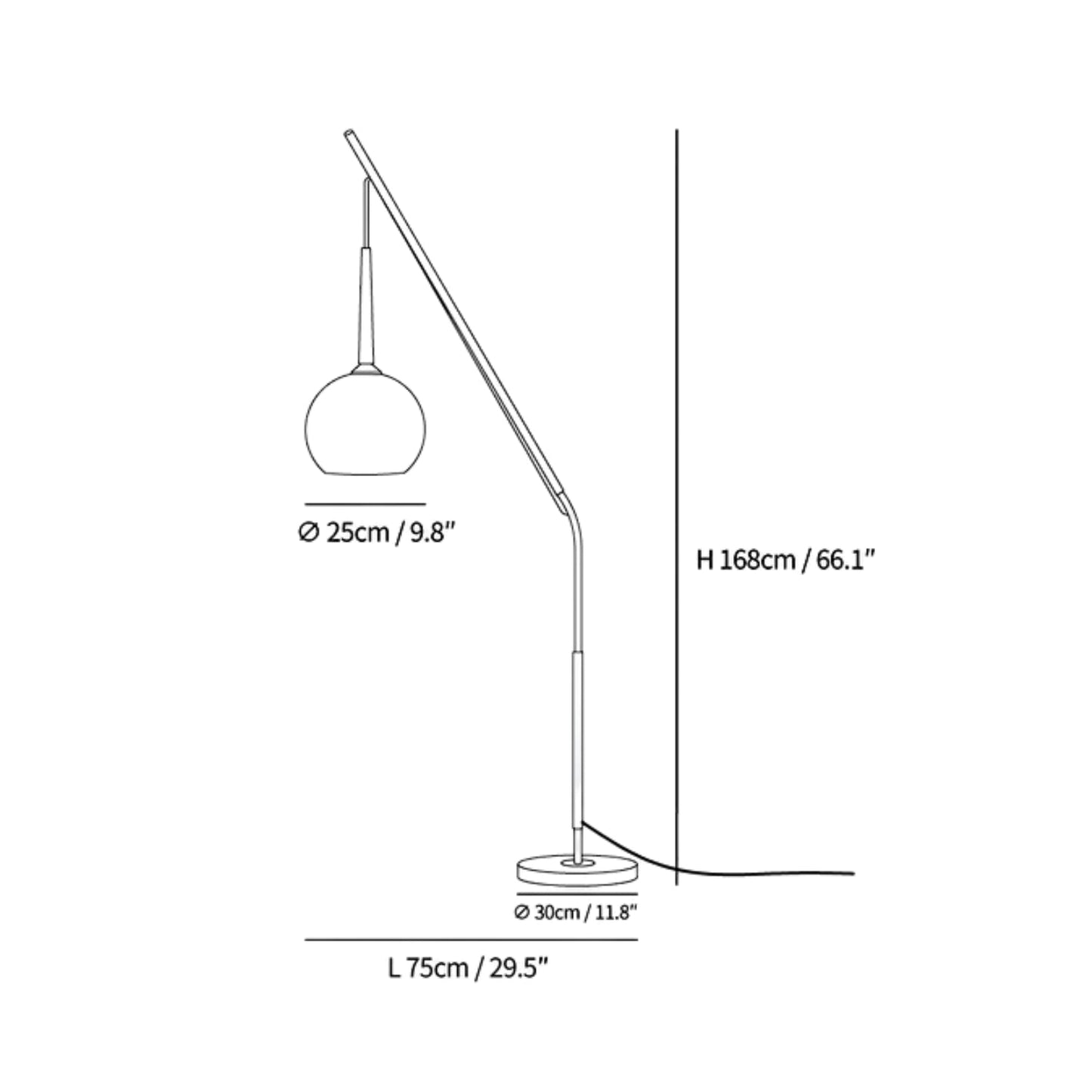 MarbleGlow | Elegant Modern Metal and Glass Floor Lamp for Living Room 2