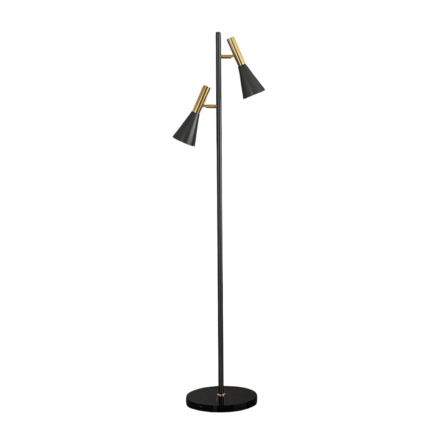 MarbleGlow | Elegant Modern Metal and Marble Floor Lamp 1