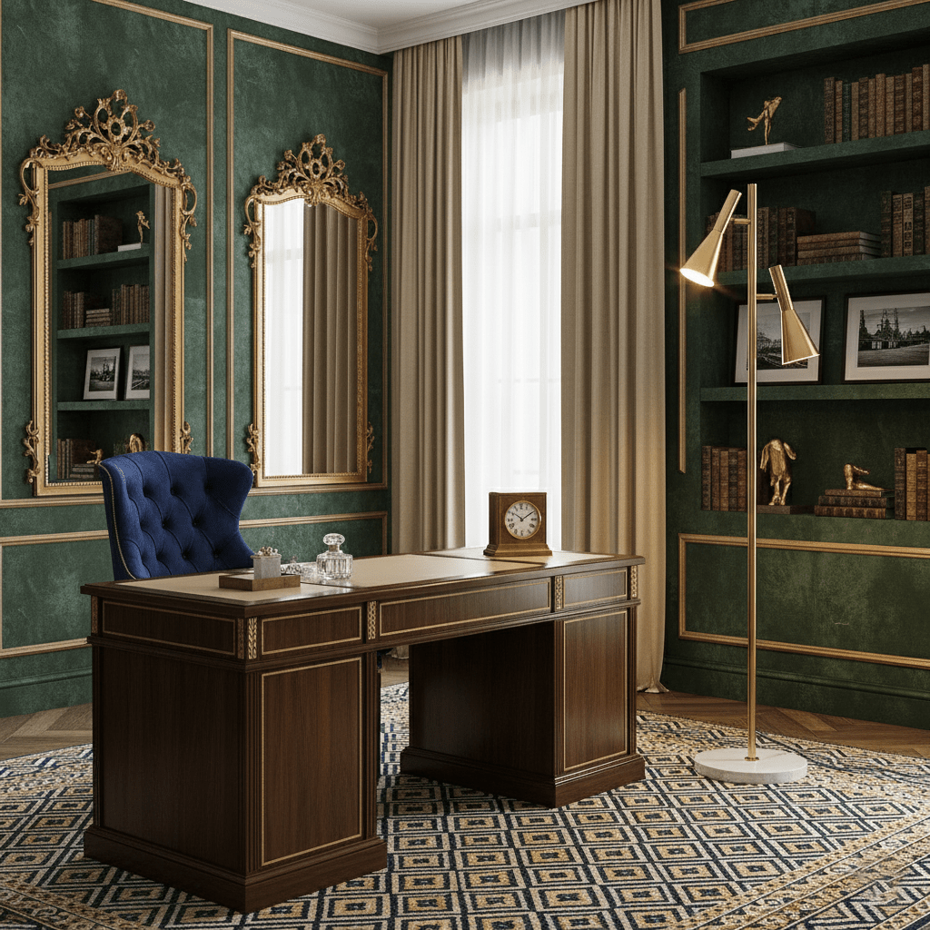 MarbleGlow | Elegant Modern Metal and Marble Floor Lamp 6