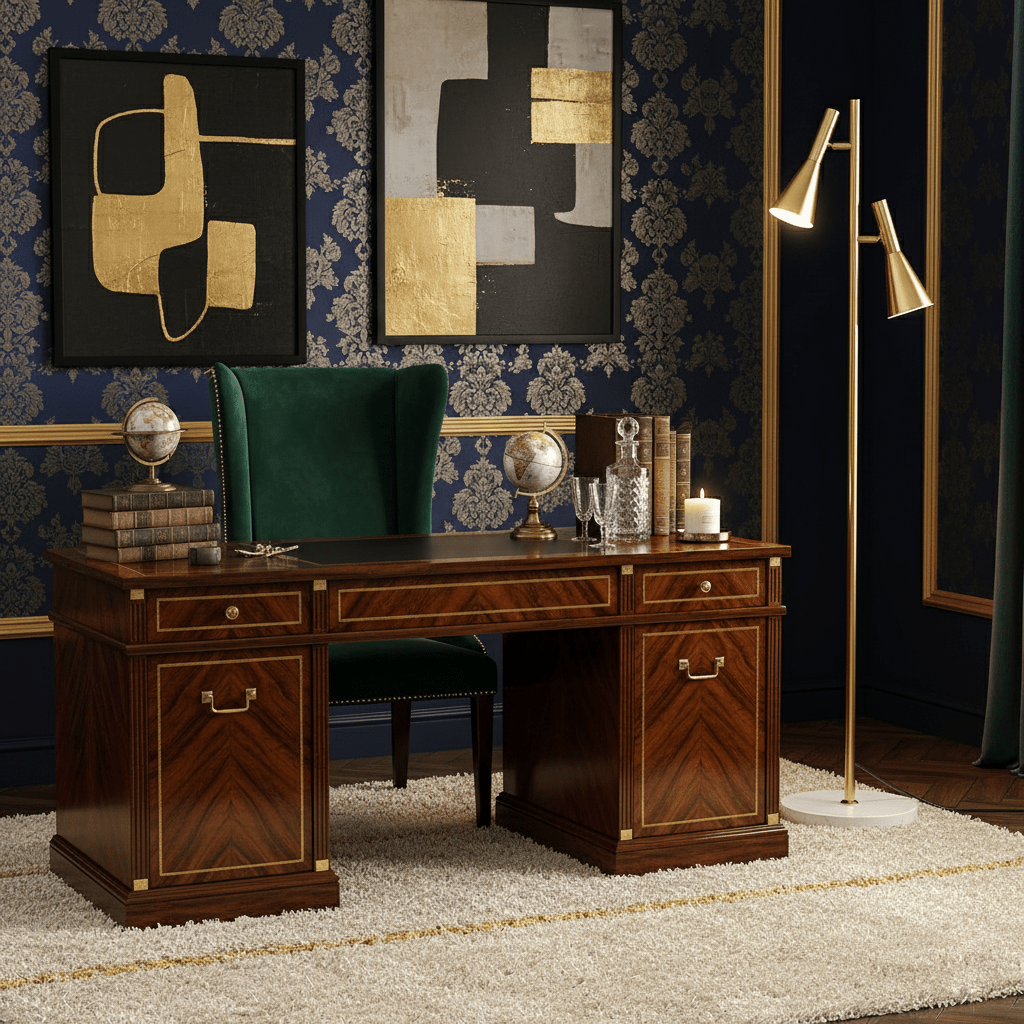 MarbleGlow | Elegant Modern Metal and Marble Floor Lamp 7