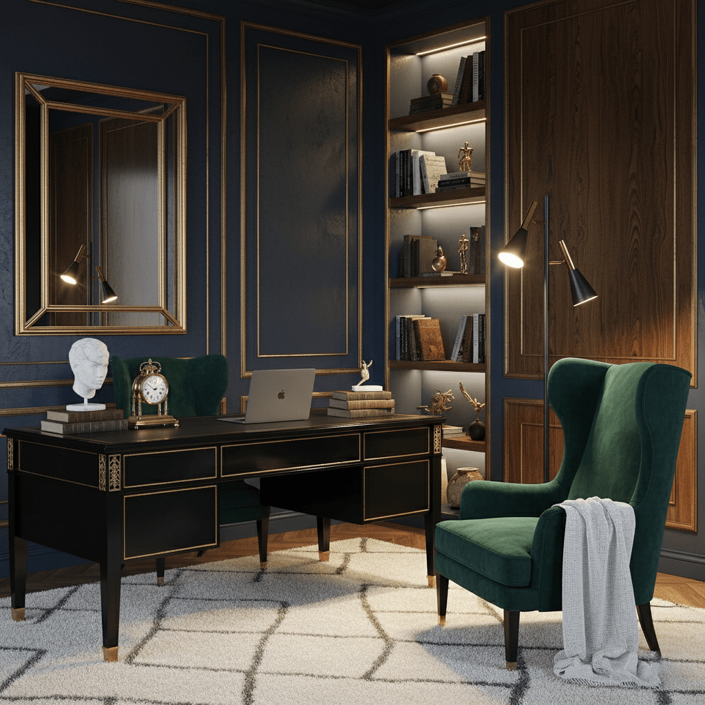 MarbleGlow | Elegant Modern Metal and Marble Floor Lamp 8