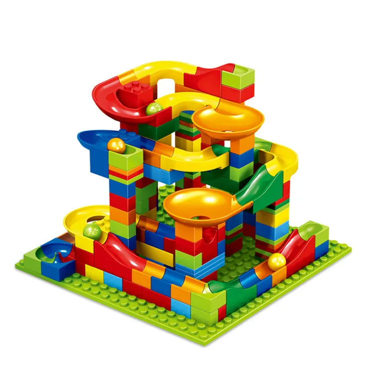 Fast Action Marble Run Track Set - Lusomart