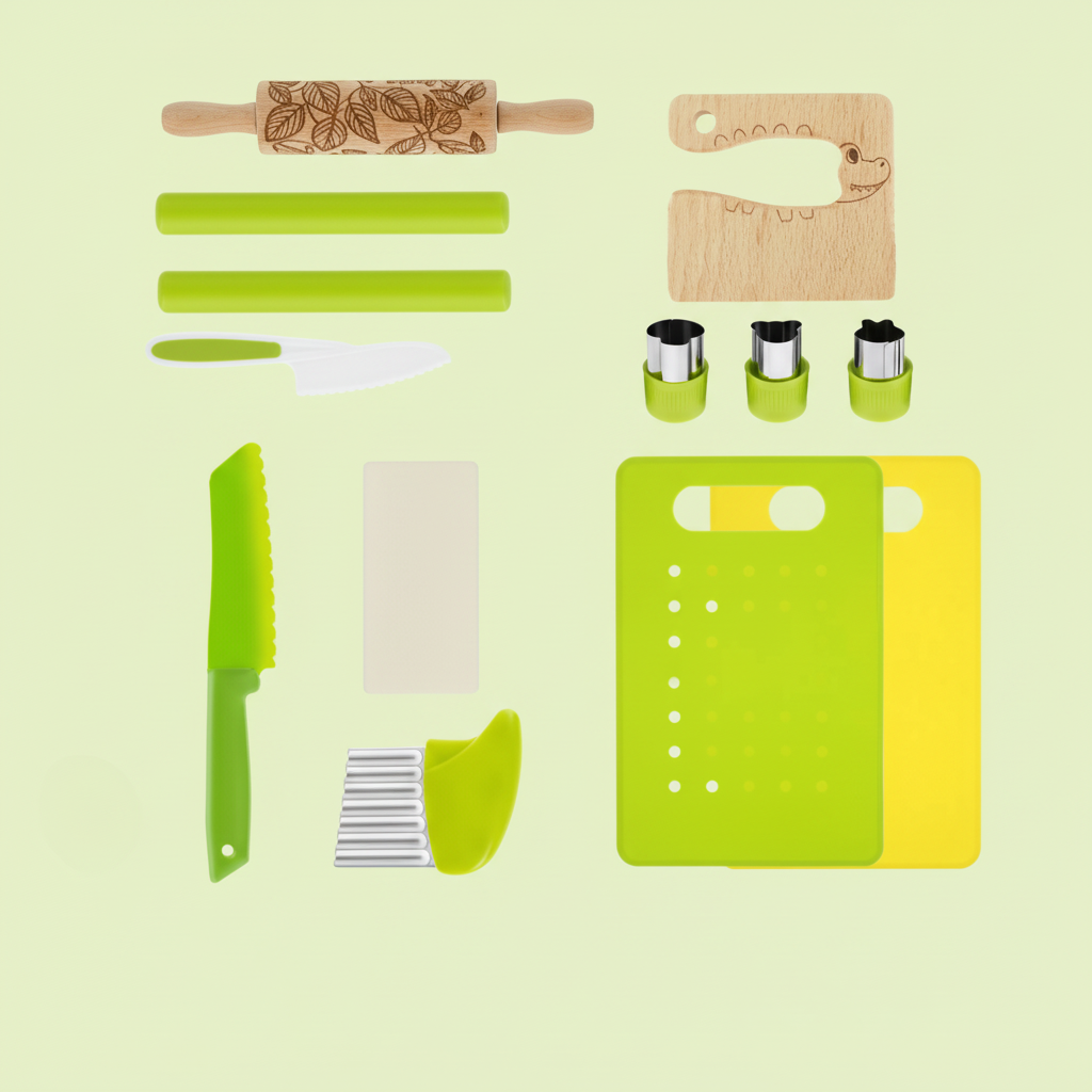 Fun Play Kitchen Utensils for Little Chefs