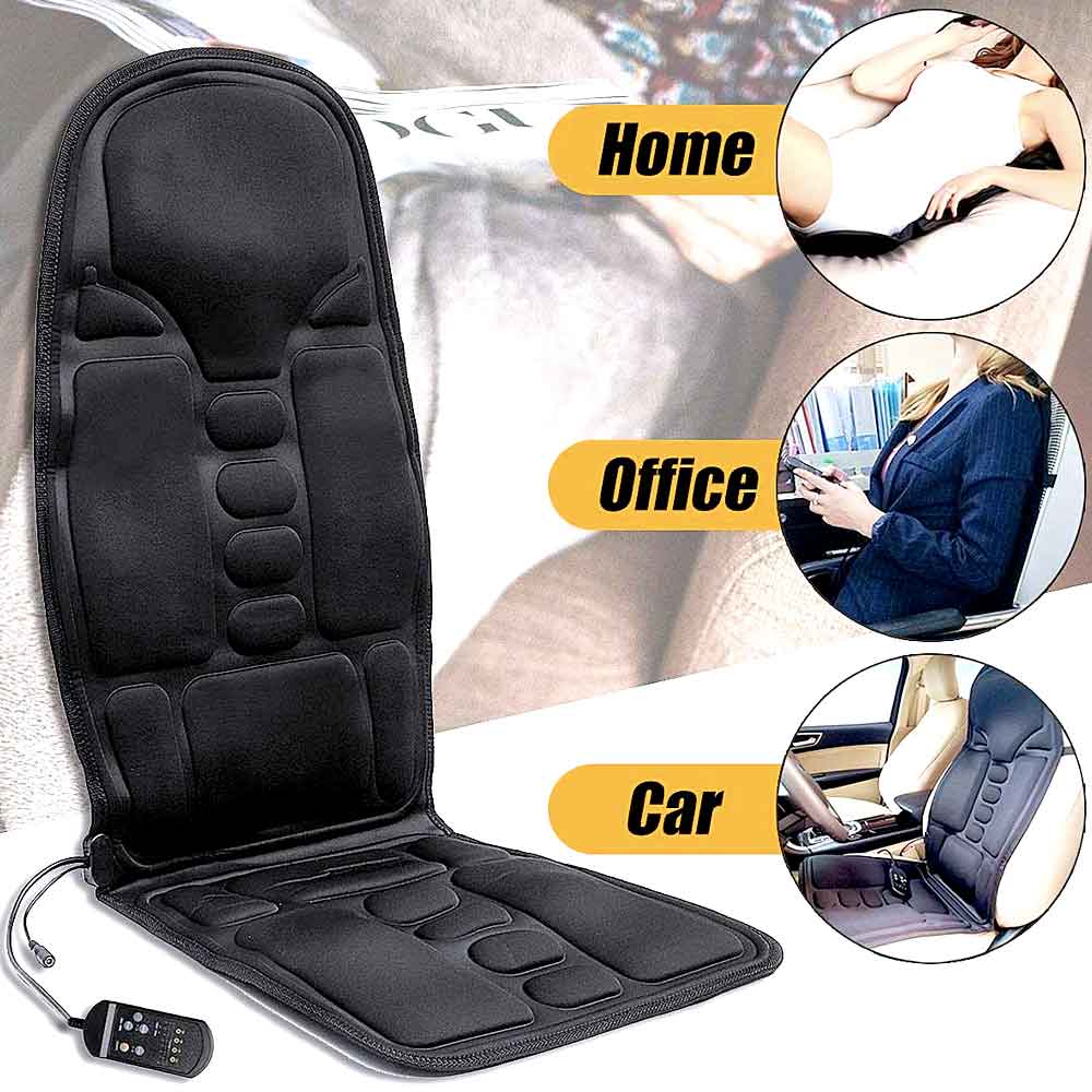 Heated Massage Back Support Cushion