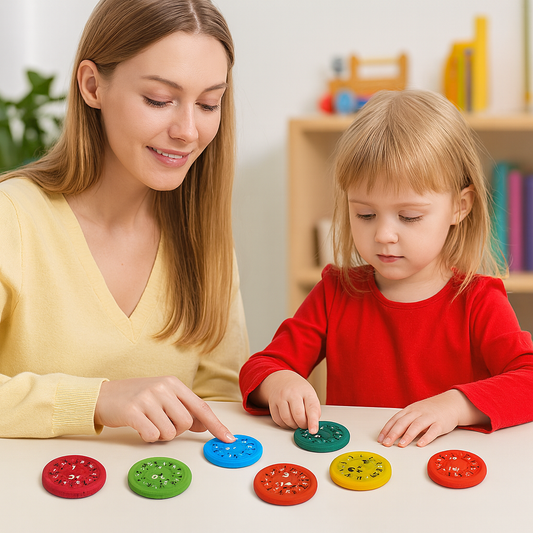 Fun Learning Fidget Spinner Toy for Children - Lusomart