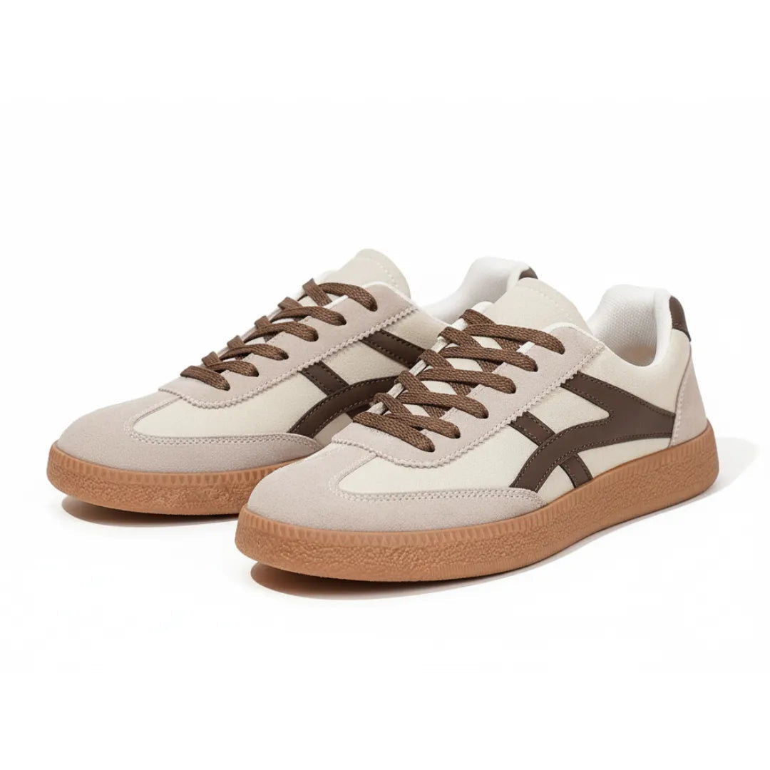 Women's Breathable Casual Lace Up Sneakers - Lusomart