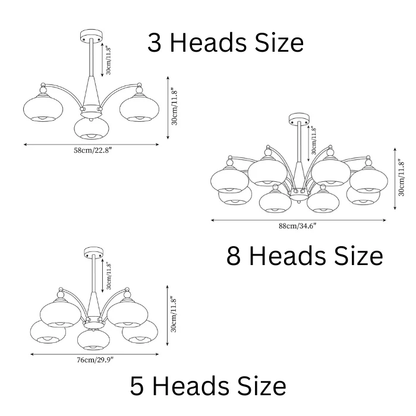 Classic Hanging Crystal Lamp