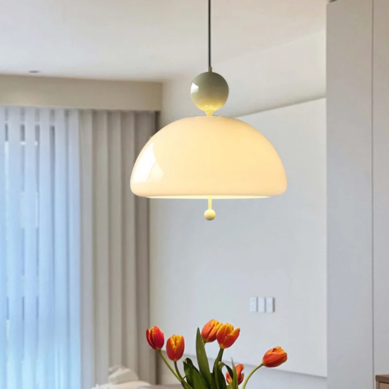 Vintage Glass Pendant Ceiling Light