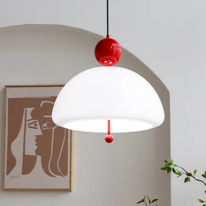 Vintage Glass Pendant Ceiling Light