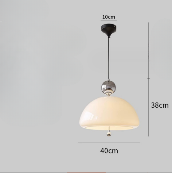 Vintage Glass Pendant Ceiling Light