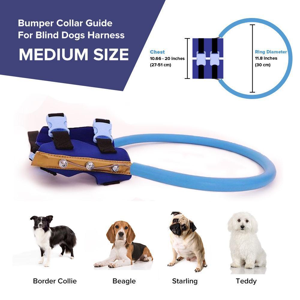 Comfortable Blind Dog Support Collar Harness