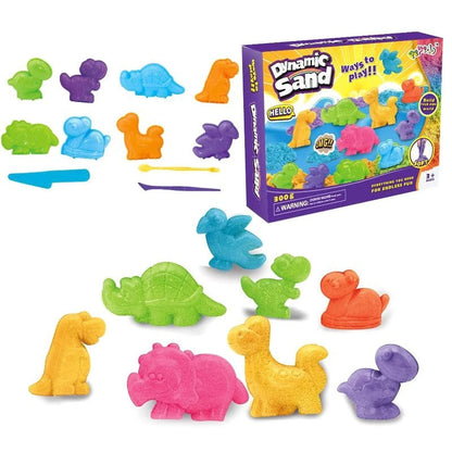 Fun Kids Sandbox with Molds and Building Tools - Lusomart