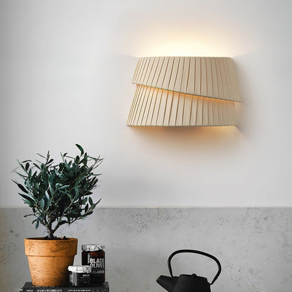 MeloTwist | Elegant Modern Japandi Wall Sconce Lighting with Soft Light 5