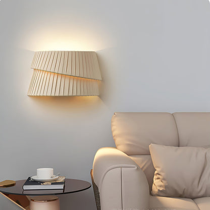 MeloTwist | Elegant Modern Japandi Wall Sconce Lighting with Soft Light 6
