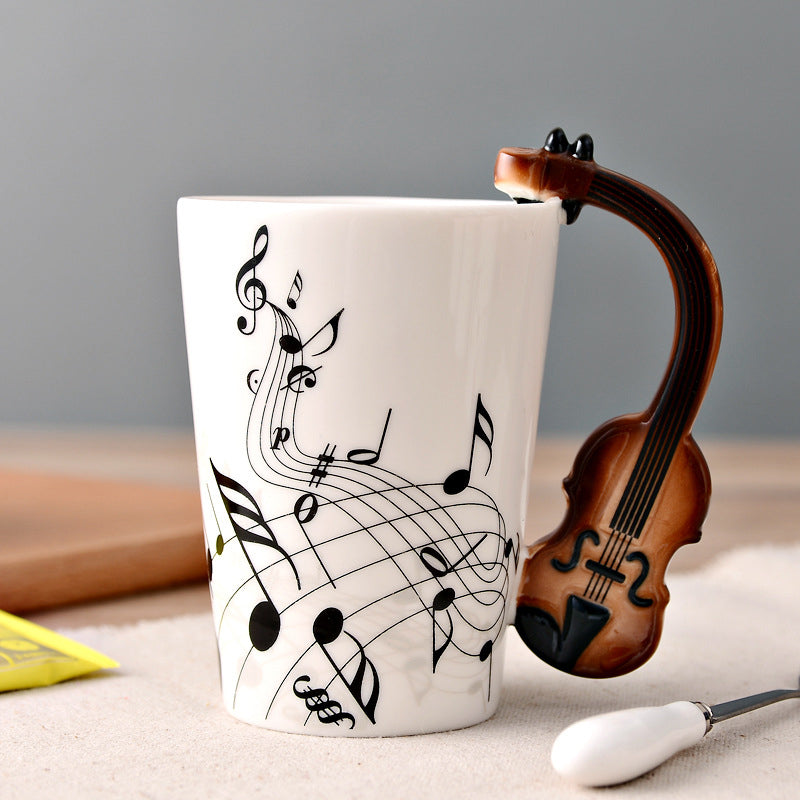 Beautiful Music Lover Ceramic Coffee Mug - Lusomart