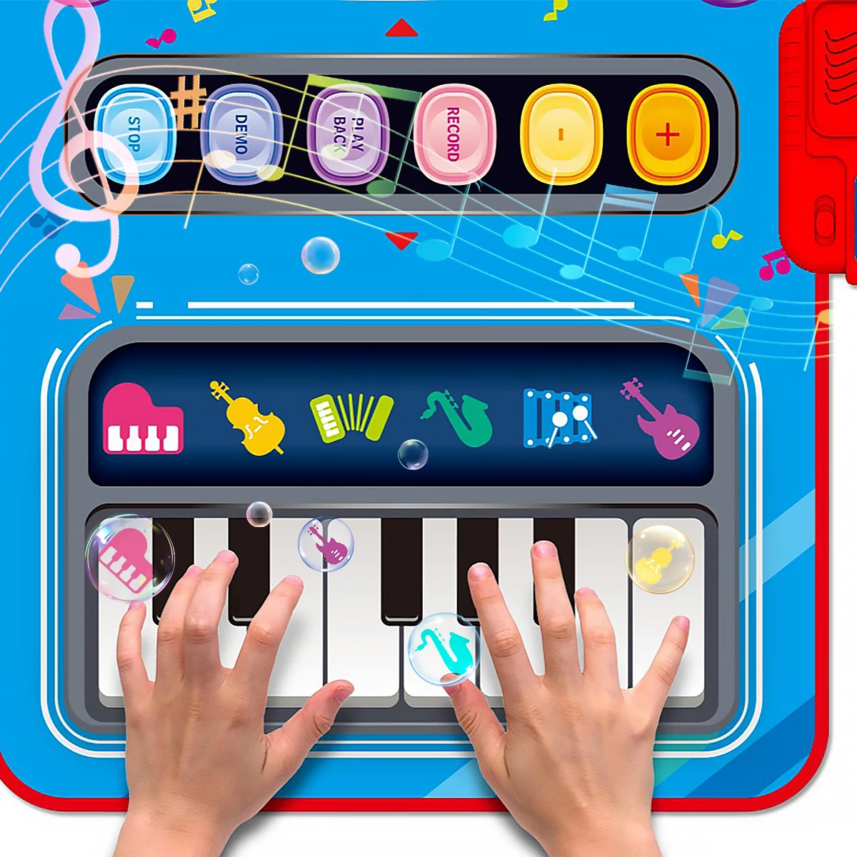 MelodyStep™ – Interactive Music Playmat – Creative Musical Adventure for Kids 4