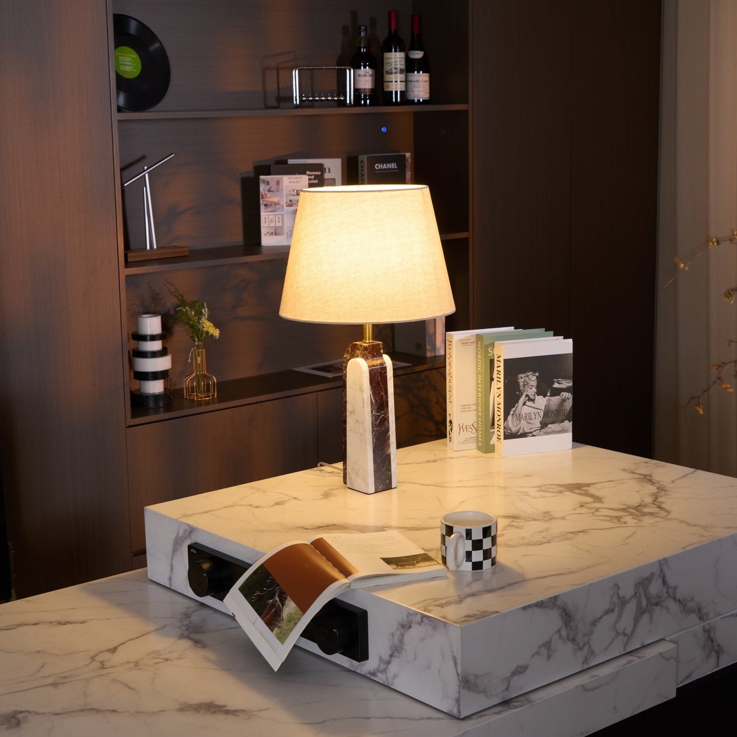 Melorese Marble Table Lamp 6