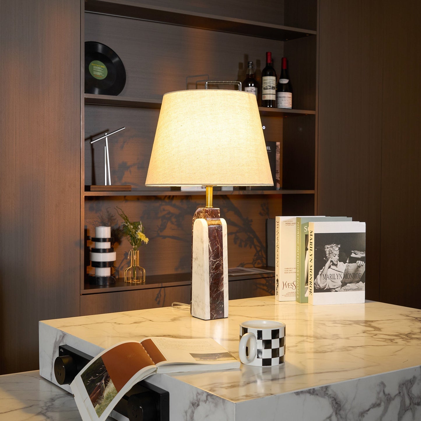 Melorese Marble Table Lamp 8