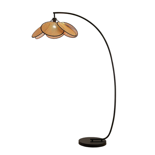 Stylish Floral Standing Lamp - Lusomart
