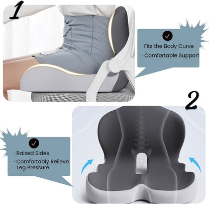 MemoryCloud | Ergonomic Supportive Memory Foam Seat Cushion 3