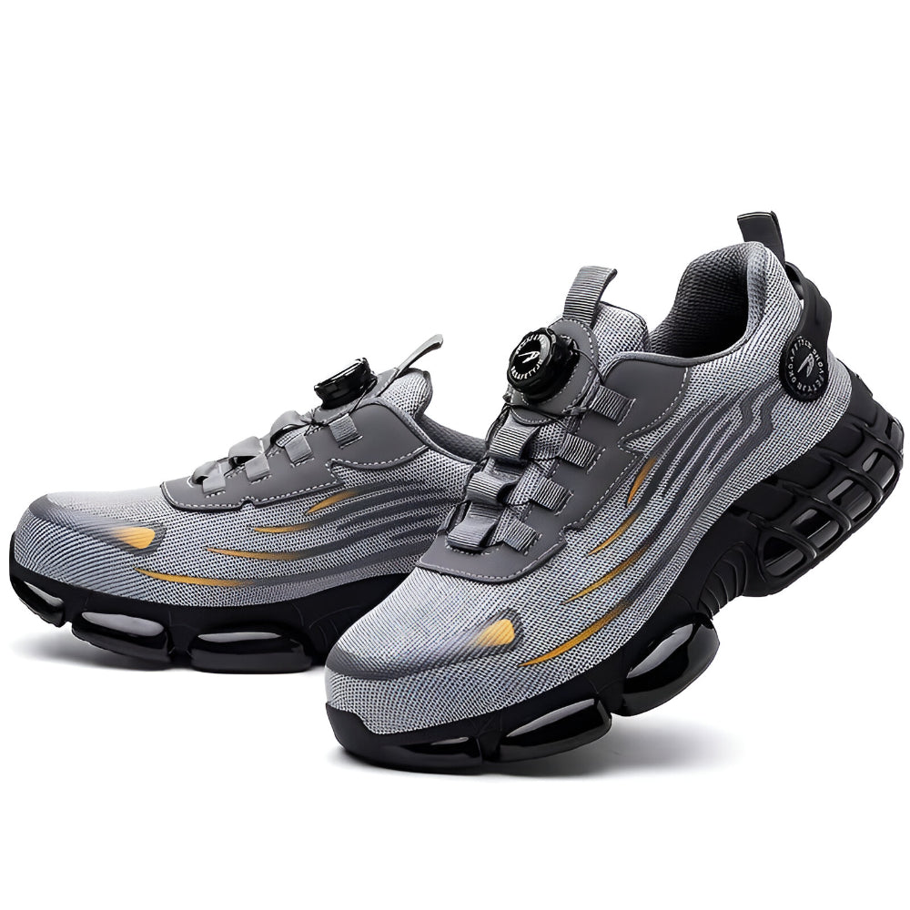 Men's Heavy Duty Steel Toe Slip Proof Work Boots