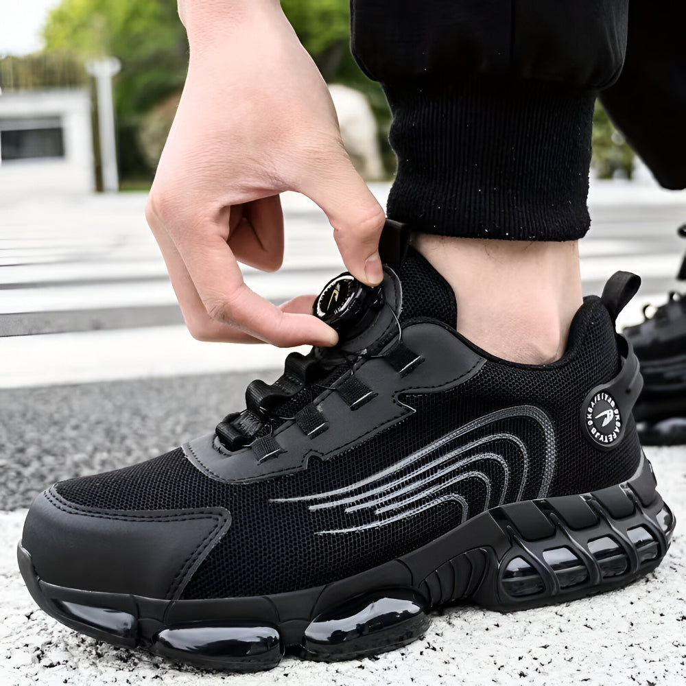 Men's Heavy Duty Steel Toe Slip Proof Work Boots