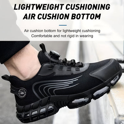 Men's Heavy Duty Steel Toe Slip Proof Work Boots
