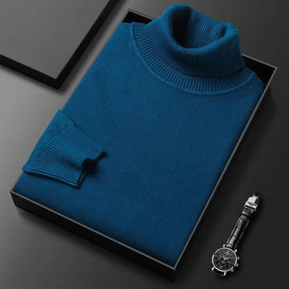 Soft Wool Crew Neck Sweater Warm Lightweight Knit