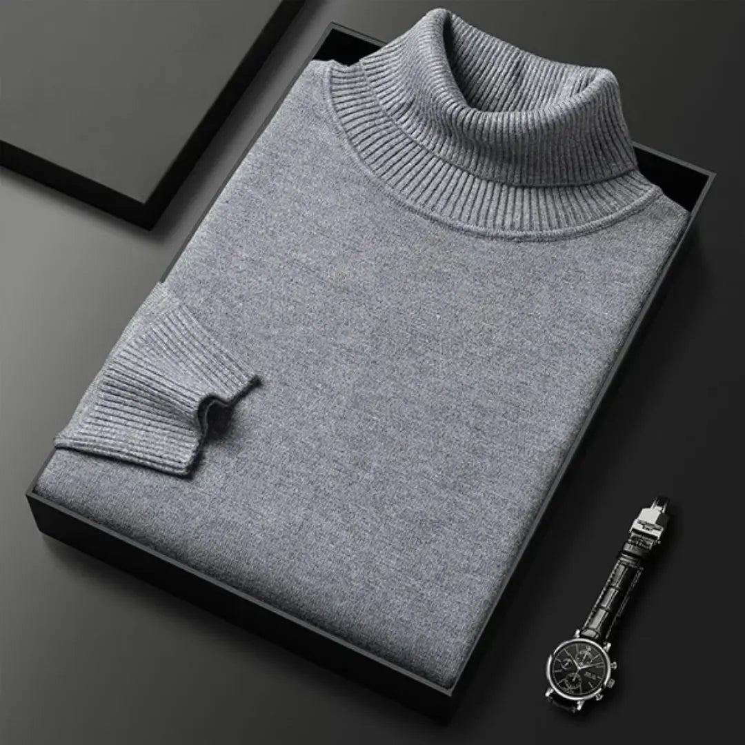 Soft Wool Crew Neck Sweater Warm Lightweight Knit