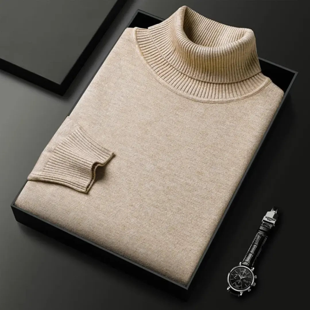 Soft Wool Crew Neck Sweater Warm Lightweight Knit