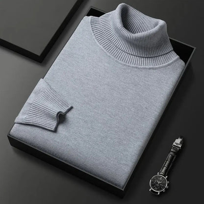 Soft Wool Crew Neck Sweater Warm Lightweight Knit