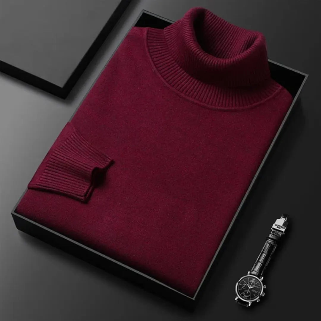 Soft Wool Crew Neck Sweater Warm Lightweight Knit