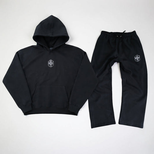 Cozy Men's Hooded Sleep SuitLoungewear Set - Lusomart