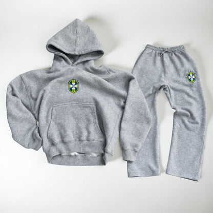 Cozy Men's Hooded Sleep SuitLoungewear Set