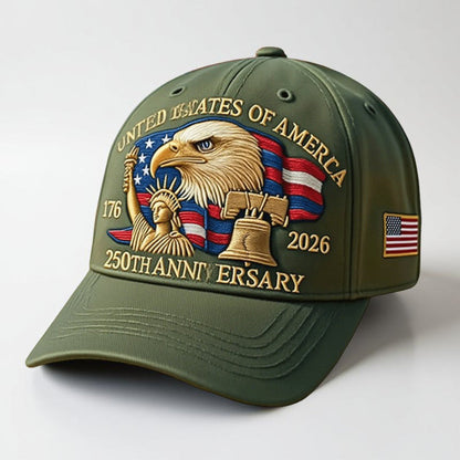 Classic American Eagle Baseball Cap for Men