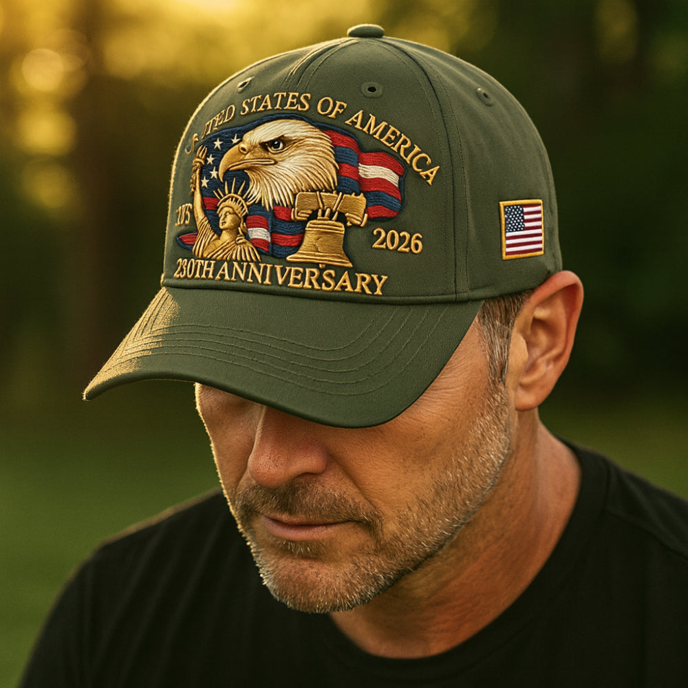 Classic American Eagle Baseball Cap for Men