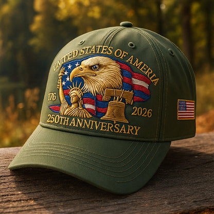 Classic American Eagle Baseball Cap for Men