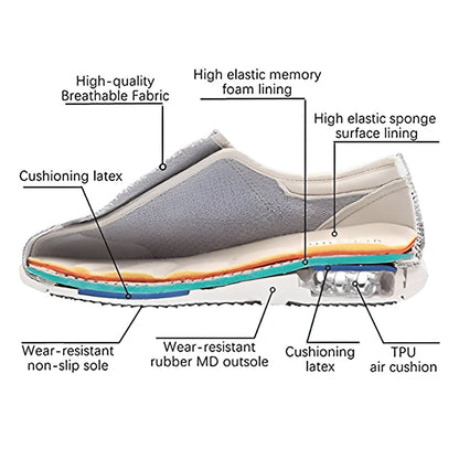 Comfortable Wide Fit Men's Slip On Shoes