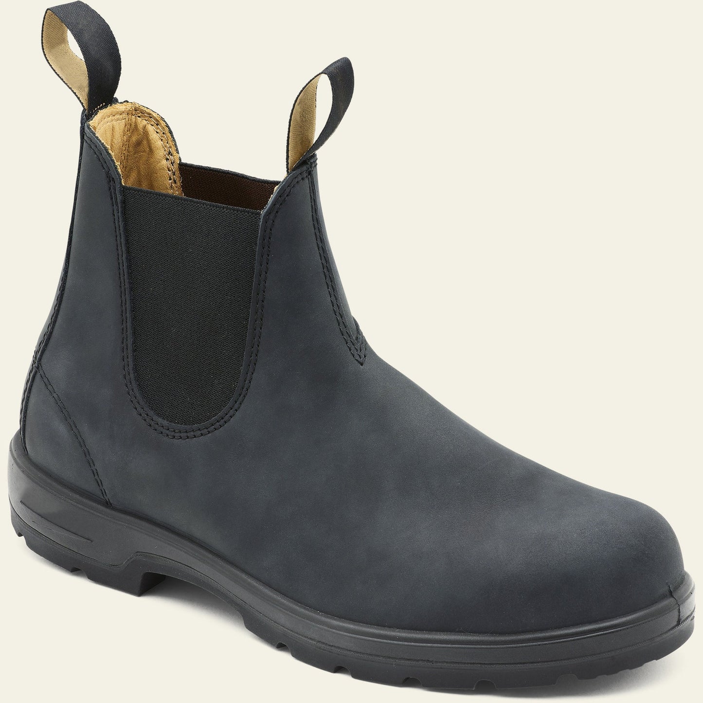 Men’s Chelsea Boots Rugged Sole Easy Slip-On Ankle Fit 2