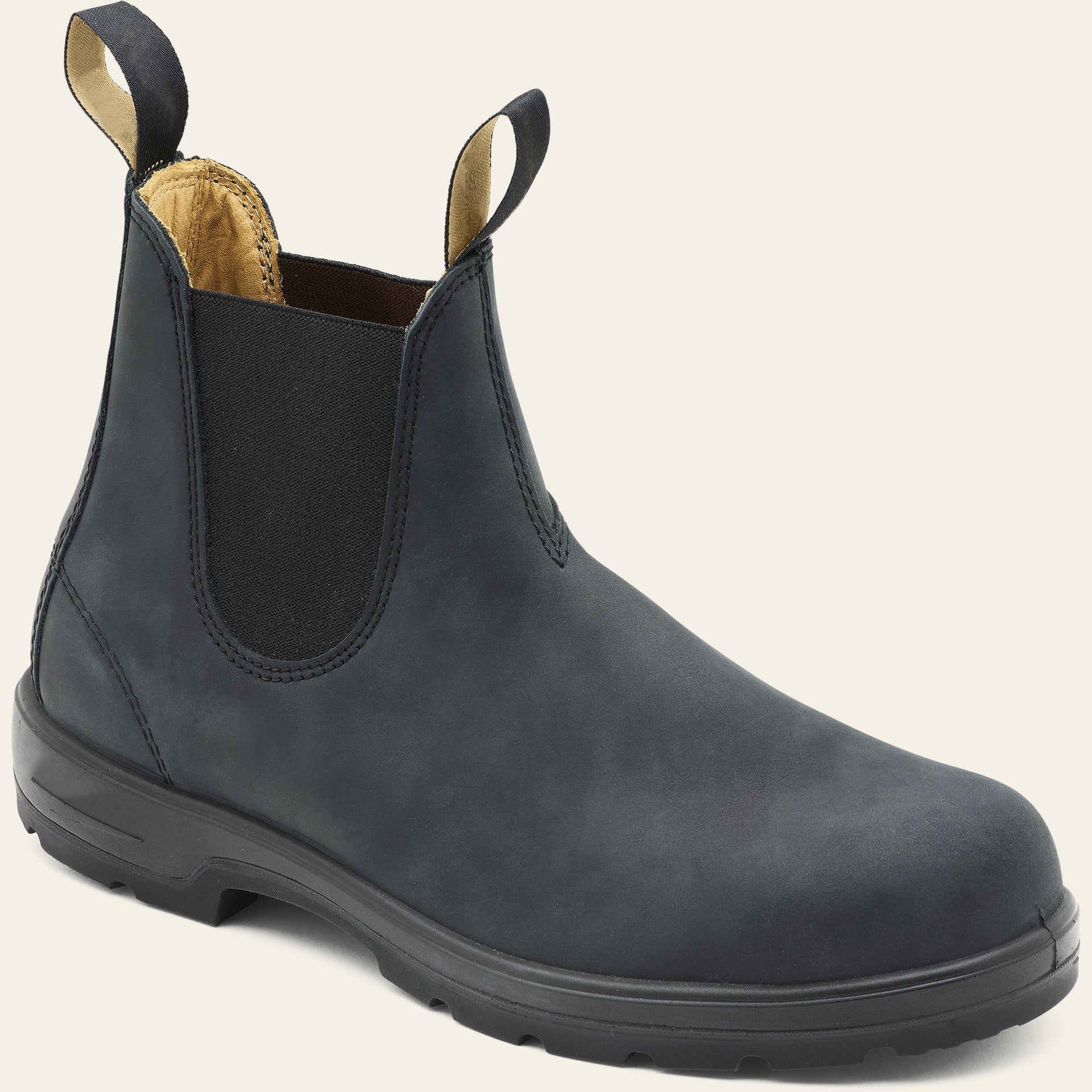 Men’s Chelsea Boots Rugged Sole Easy Slip-On Ankle Fit 2