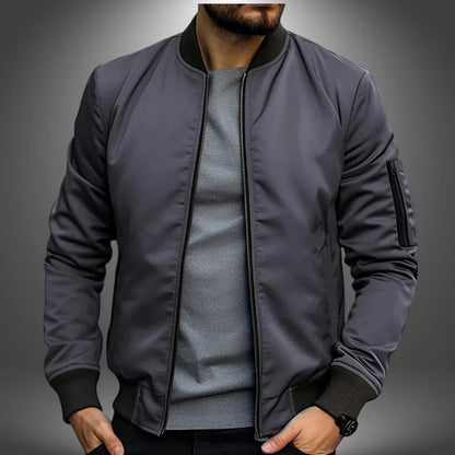 Men’s Lightweight Bomber Jacket – Casual Windbreaker Style 5