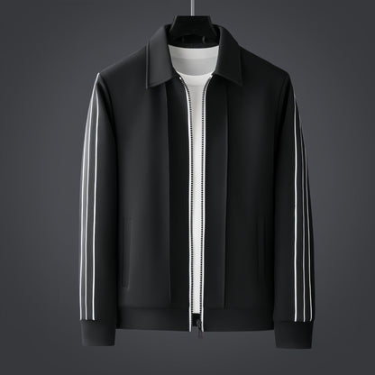 Men's Slim Fit 2 Piece Athletic Tracksuit Set - Lusomart