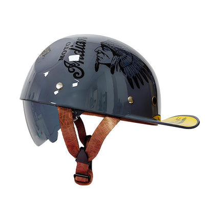 Men’s Motorcycle Helmet DOT Approved ABS Shell Lightweight 14