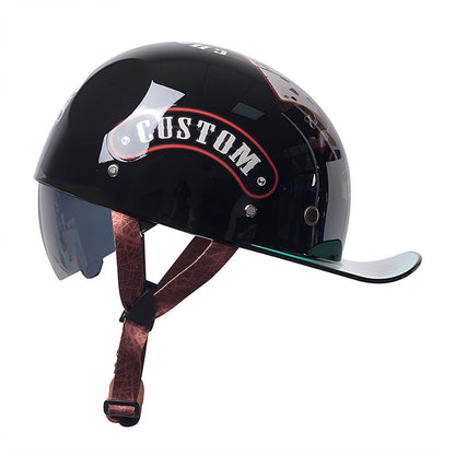 Men’s Motorcycle Helmet DOT Approved ABS Shell Lightweight 15