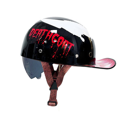Men’s Motorcycle Helmet DOT Approved ABS Shell Lightweight 16